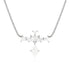 zoom view, rose cut trillion diamond thunderbird pendant necklace in white gold <span class='visuallyhidden'>Call, text 323-404-2959 for shopping assistance.</span>